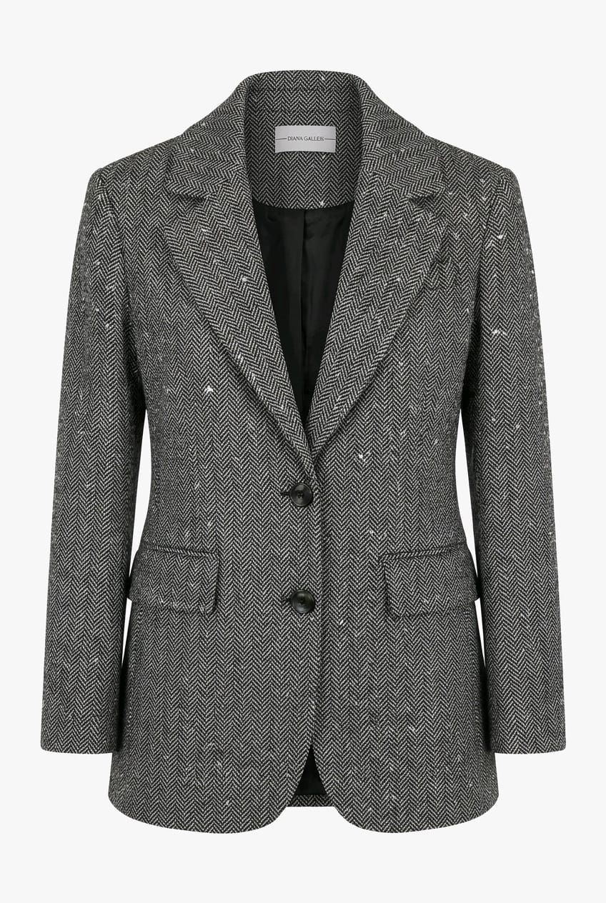 Blazer spinato con lurex DIANA GALLESI R087
