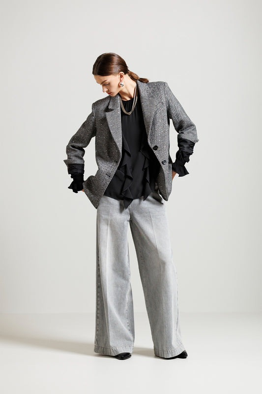 Blazer spinato con lurex DIANA GALLESI R087