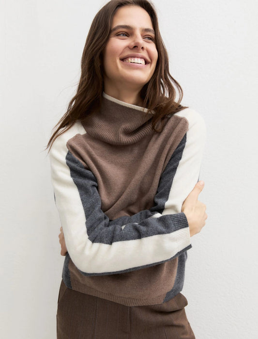 Maglia collo alto lana e cashmere EMME EMMBABA