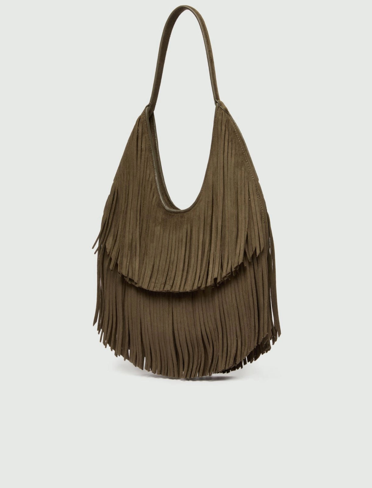 Borsa a spalla con frange EMME EMMGEODE