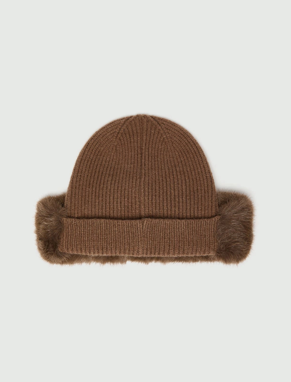 Berretto con bordo furry EMME EMMOLIVETO