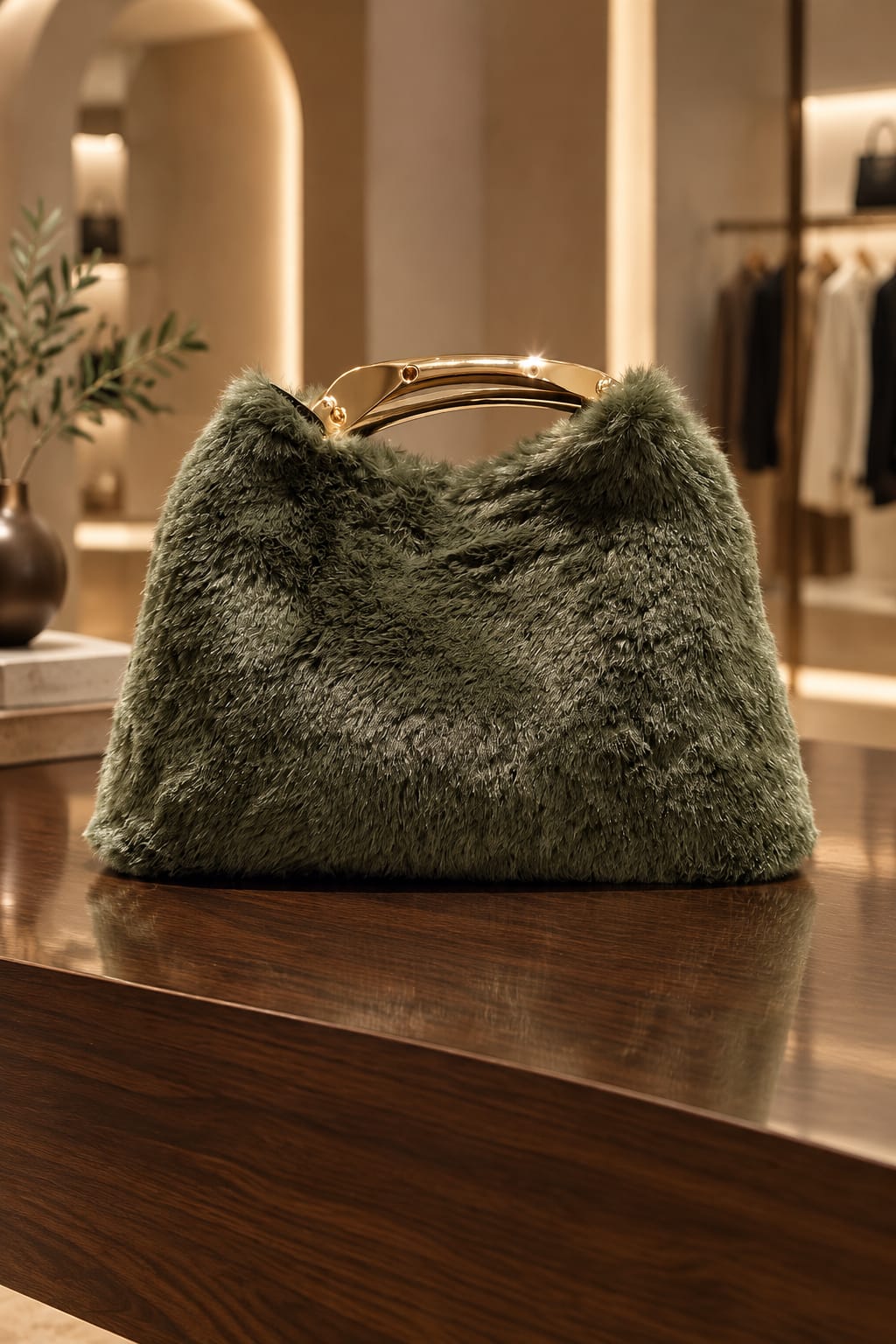 Borsa in ecopelliccia VIAMAILBAG JANIS