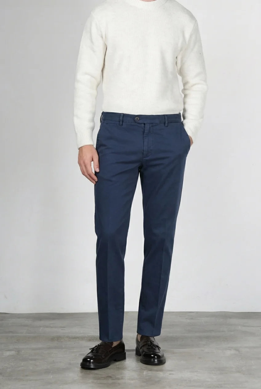 Pantalone in bull strecht carrot fit MASON'S MBE181