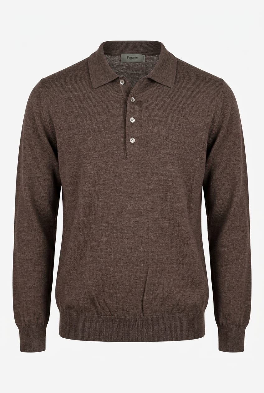 Polo in merino FERRANTE 22603