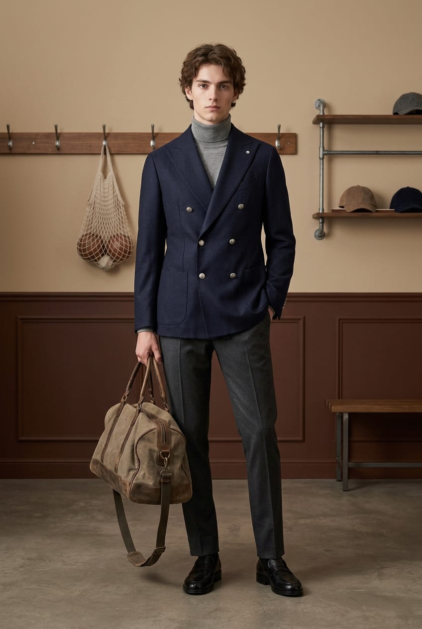 Giacca Tom doppio petto LBM1911 65529