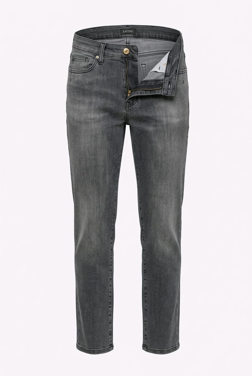 Jeans grigio LATINO' JEANS LUCILLA 082