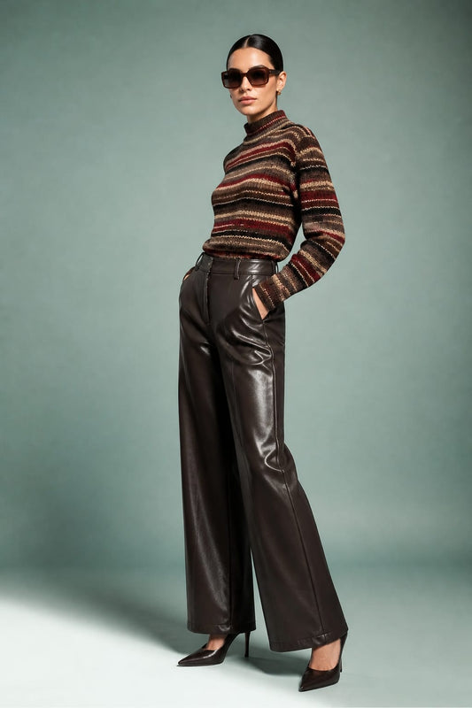 Pantalone in jersey spalmato EMME MARELLA EMMARGENTO