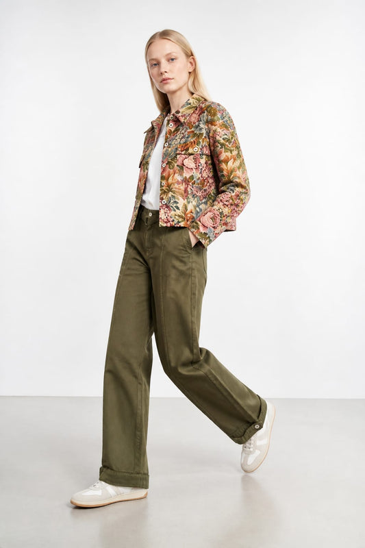 Pantalone gamba larga NOUMENO CONCEPT P174