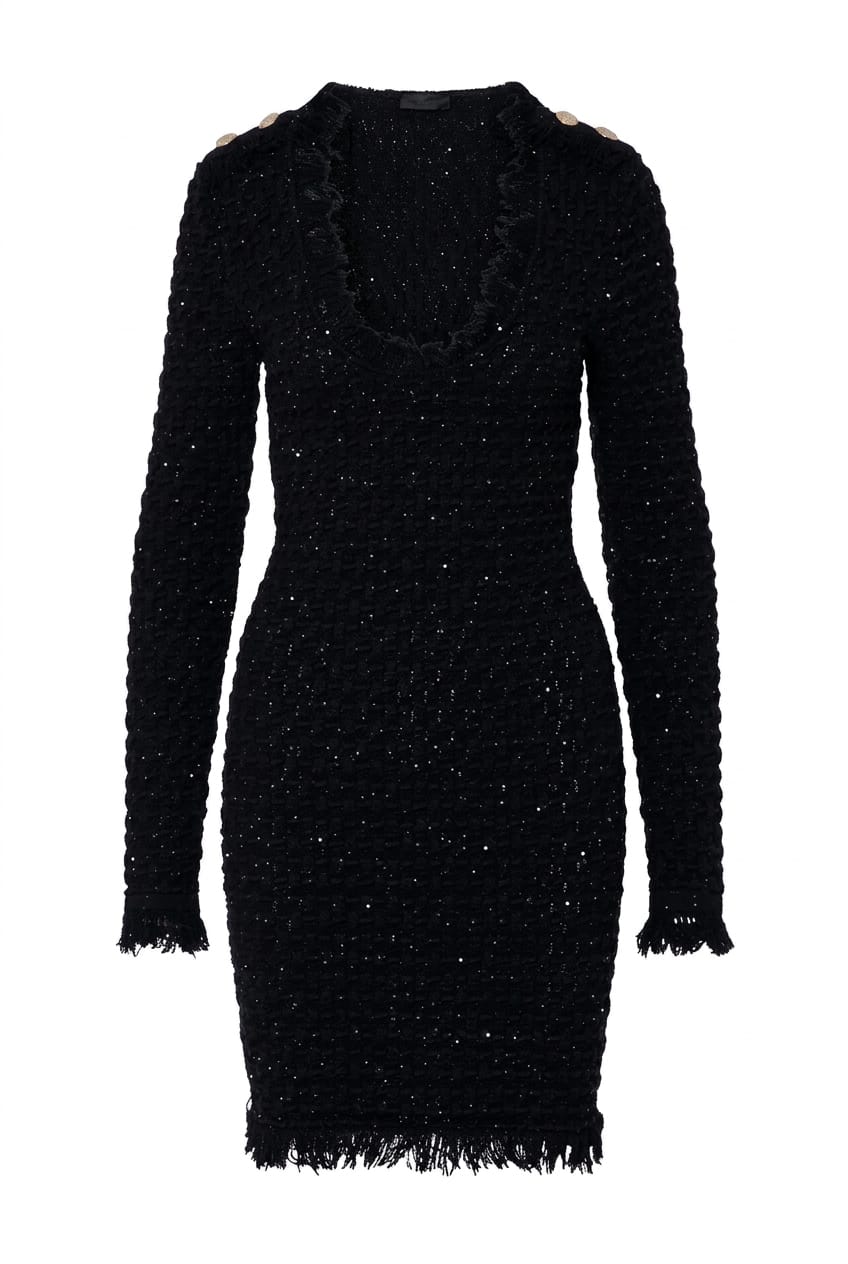 Abito corto in maglia LIUJO CF6157