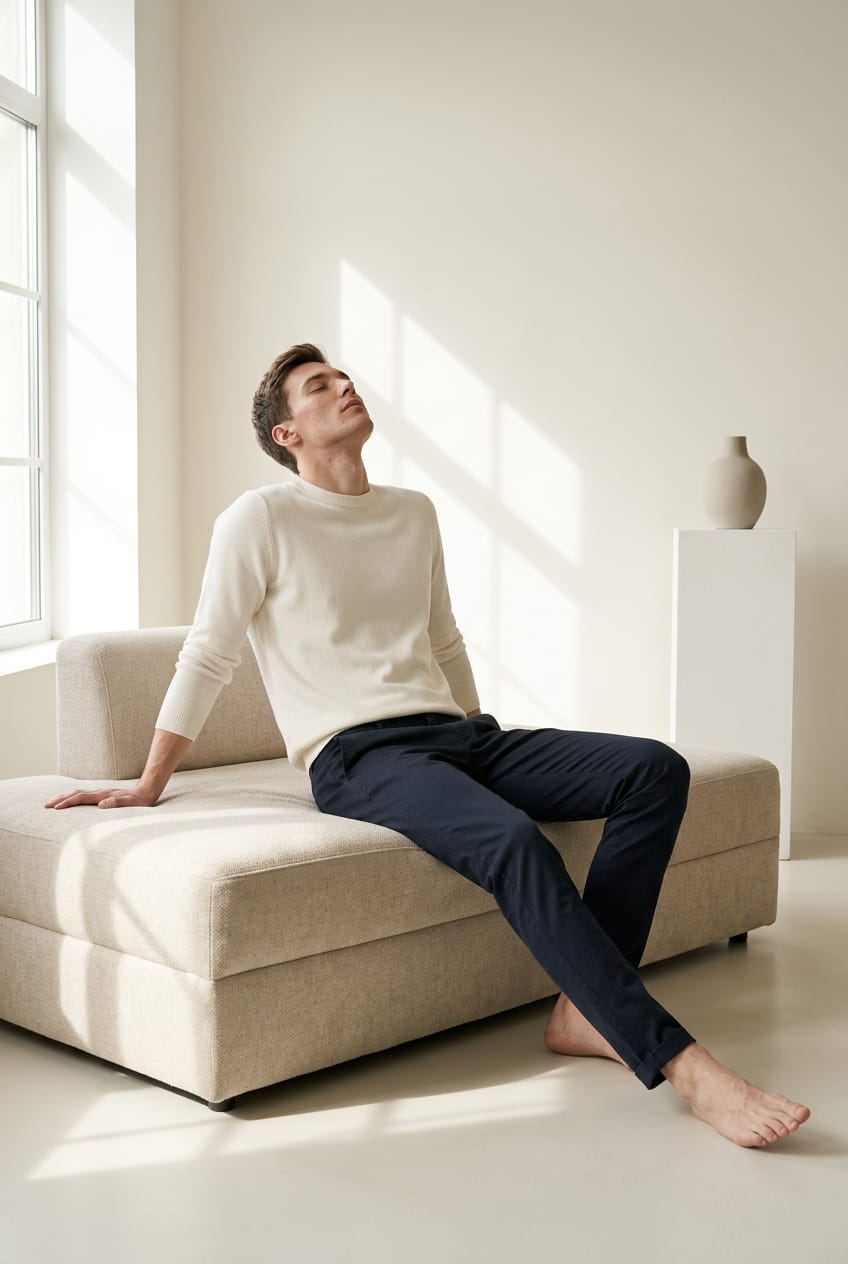 Pantalone chino flex MASON'S CBE011