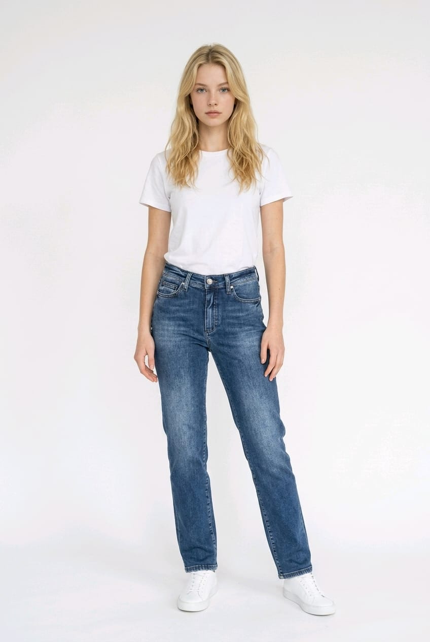 Jeans 5 tasche blu LATINO' JEANS LUCILLA 078