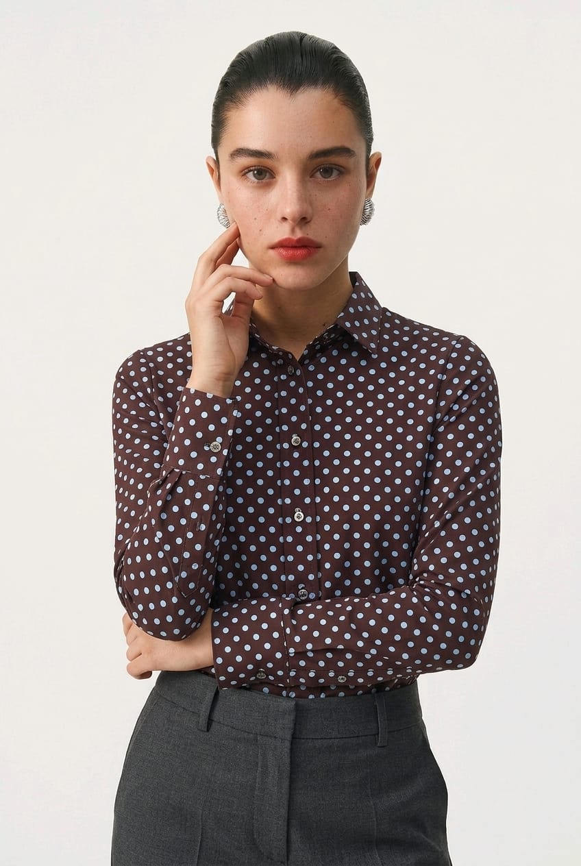 Camicia pois tessuto next GHIRADELLI DTE223