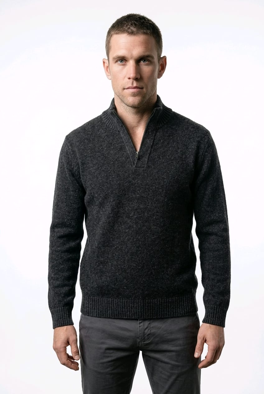Maglia con zip FERRANTE 30317