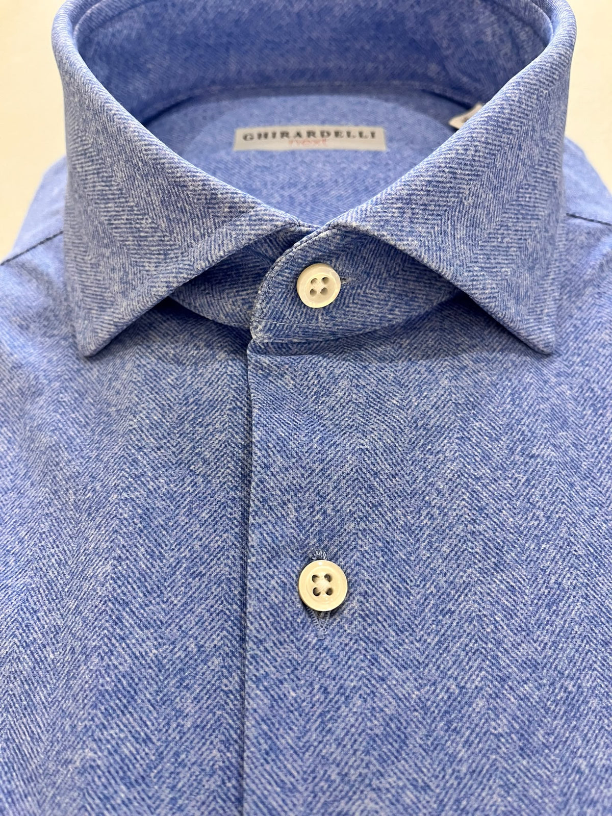 Camicia effetto spinato GHIRARDELLI NEXT FR389