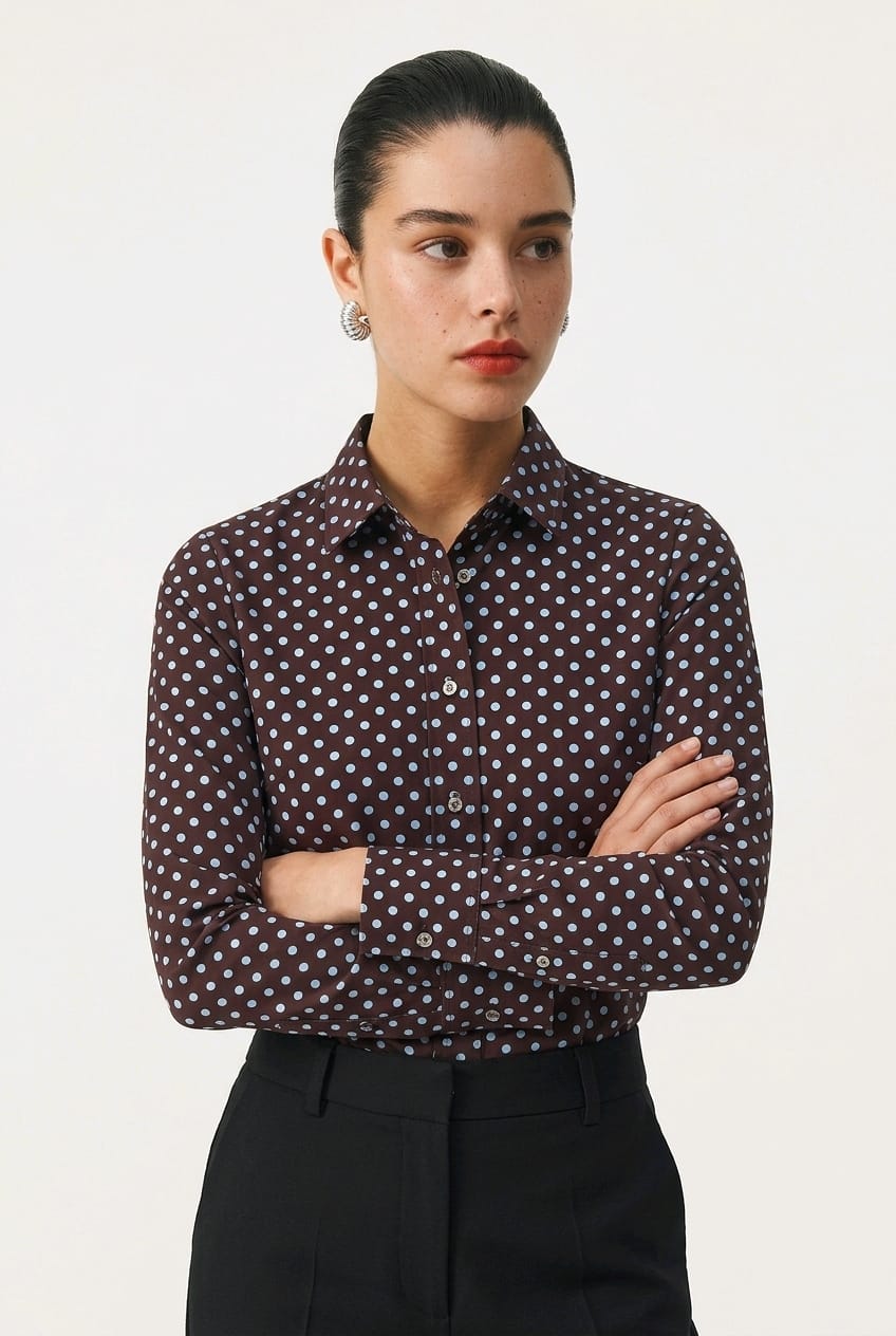 Camicia pois tessuto next GHIRADELLI DTE223