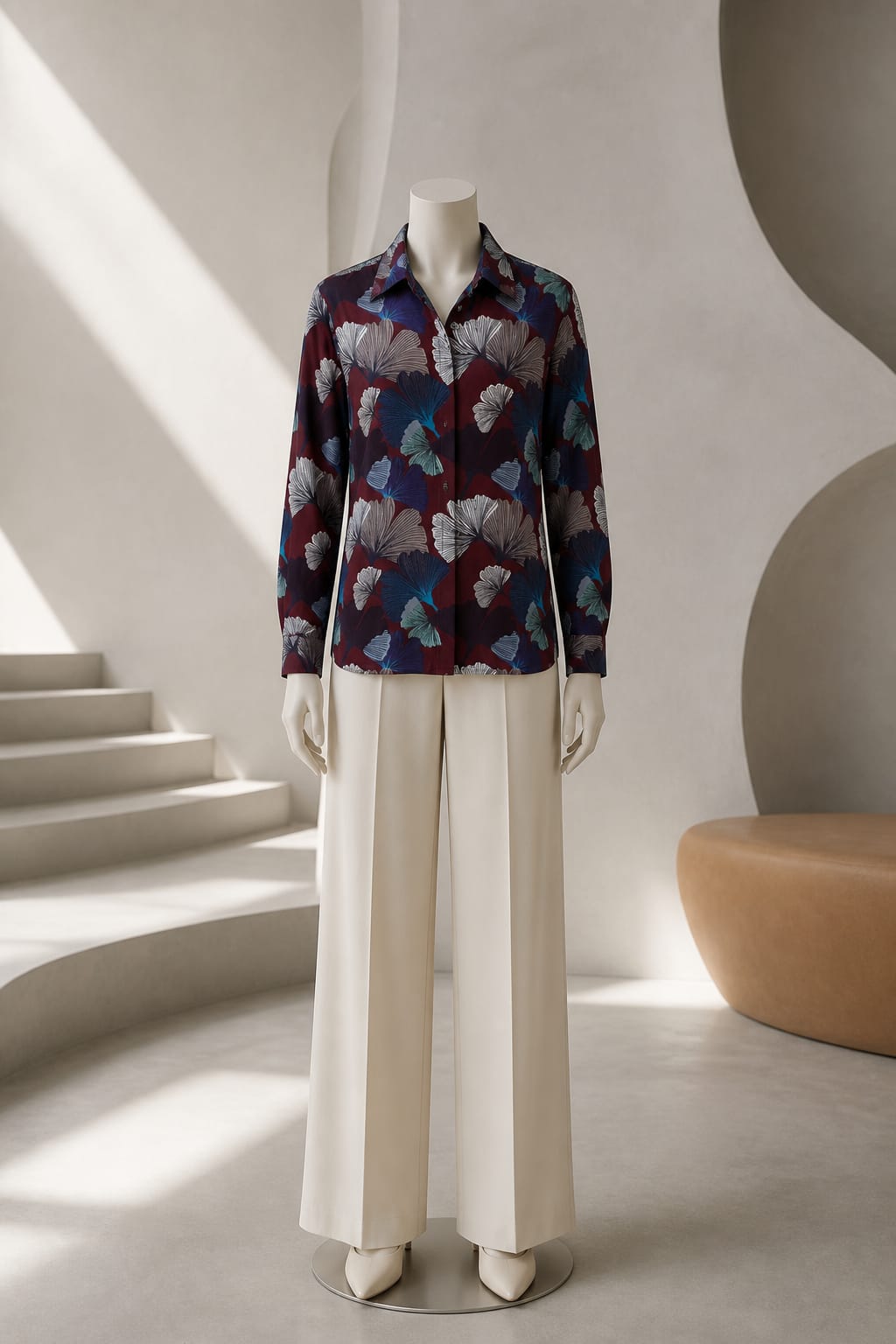 Camicia a fantasia MAESTA B0018C