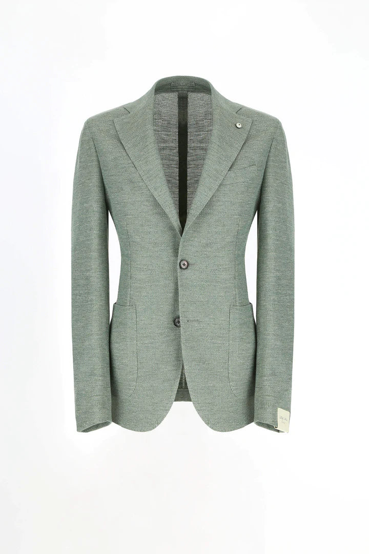 Giacca Jack in jersey verde LBM1911 45204