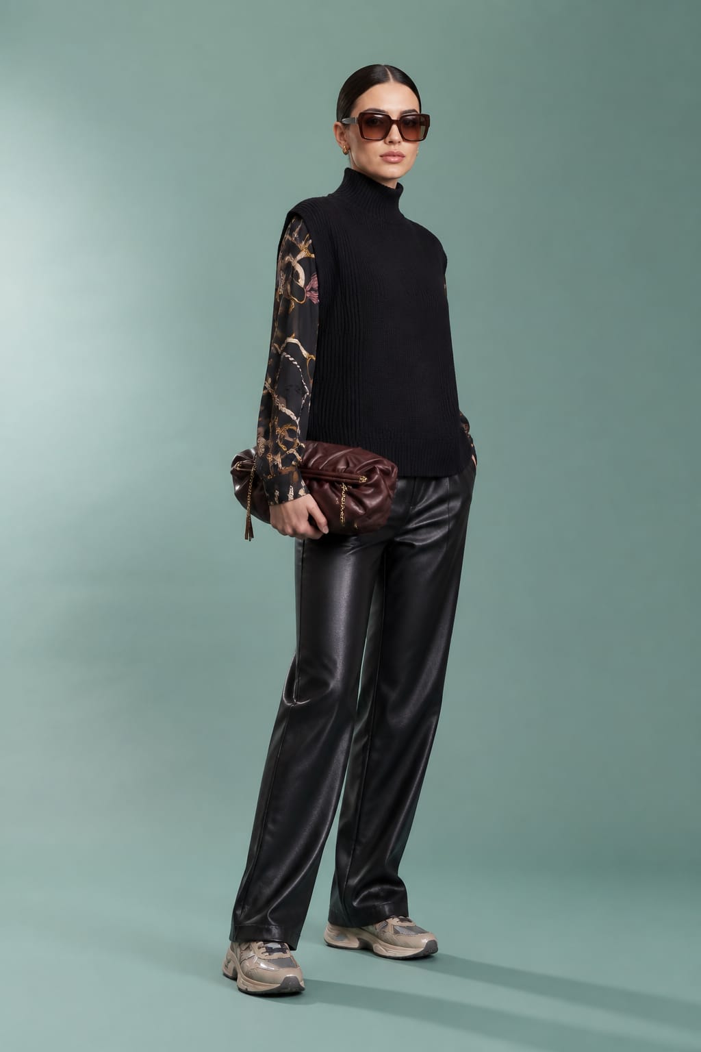 Blusa in twill di viscosa EMME MARELLA EMMEFFETTO