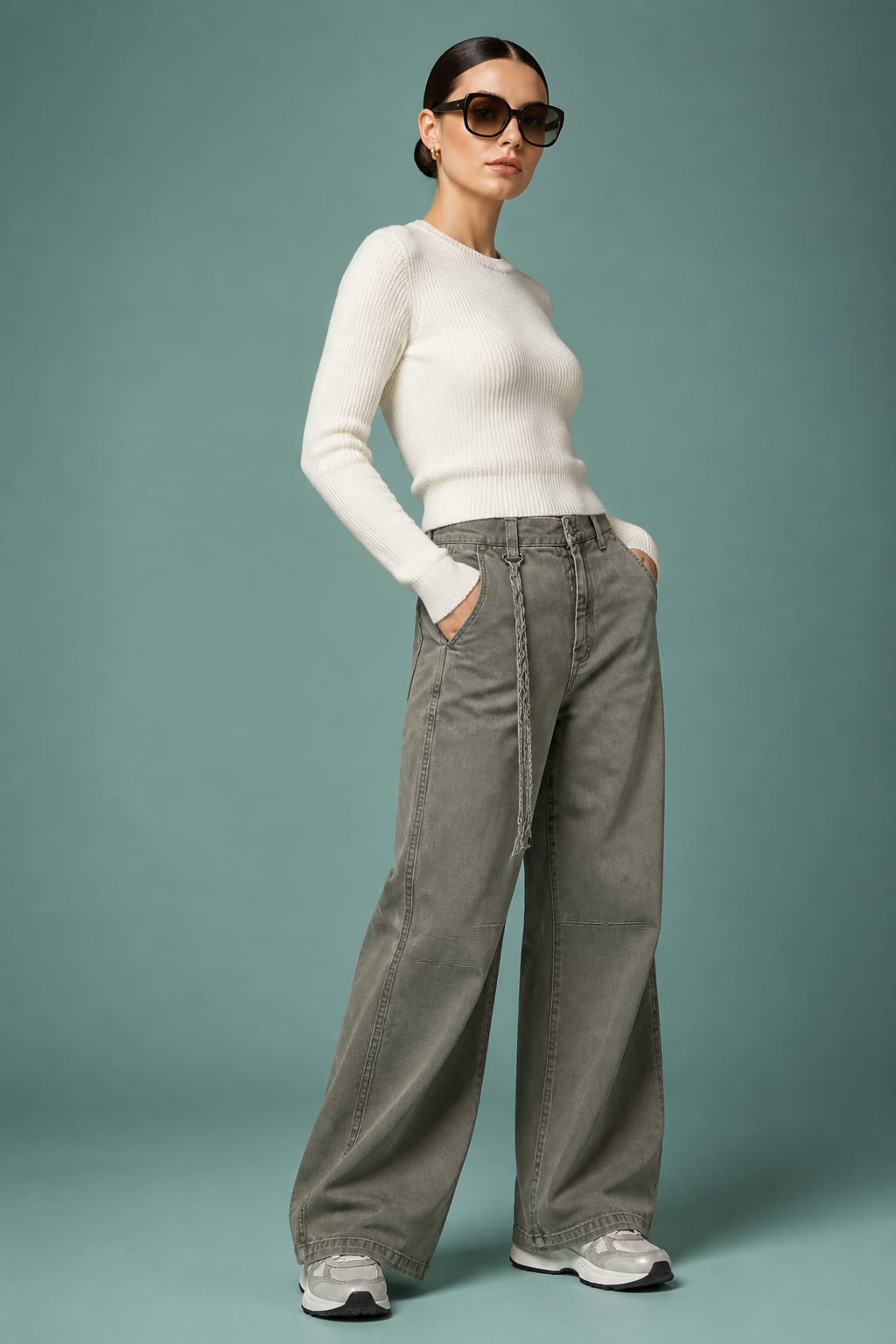 Pantalone in twill Valerie MASON'S MB264
