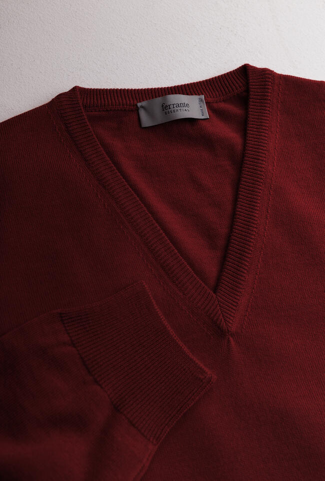 Pullover lana merino vari colori FERRANTE 22704