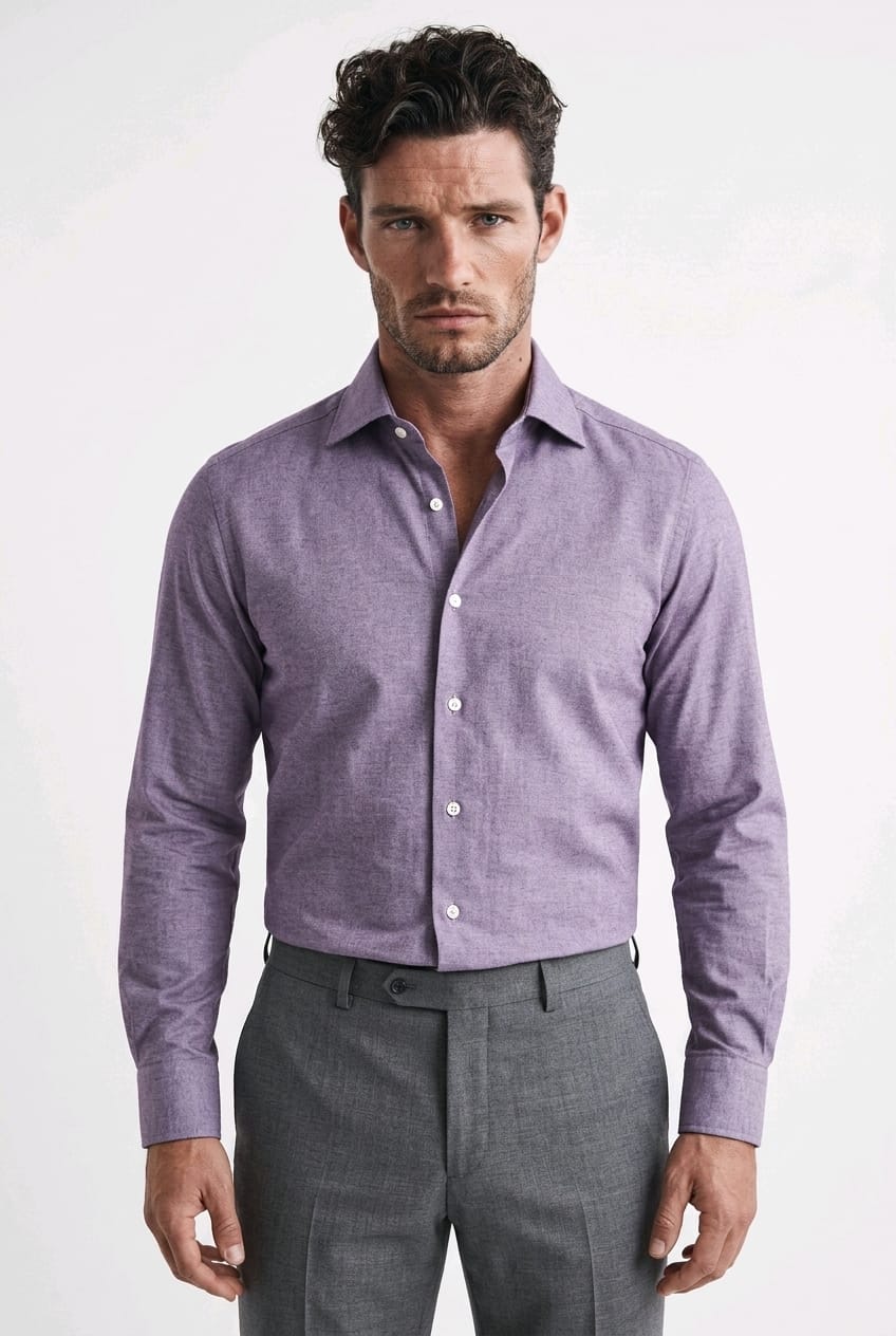Camicia rosa scuro XACUR TRAVEL SHIRT 31817