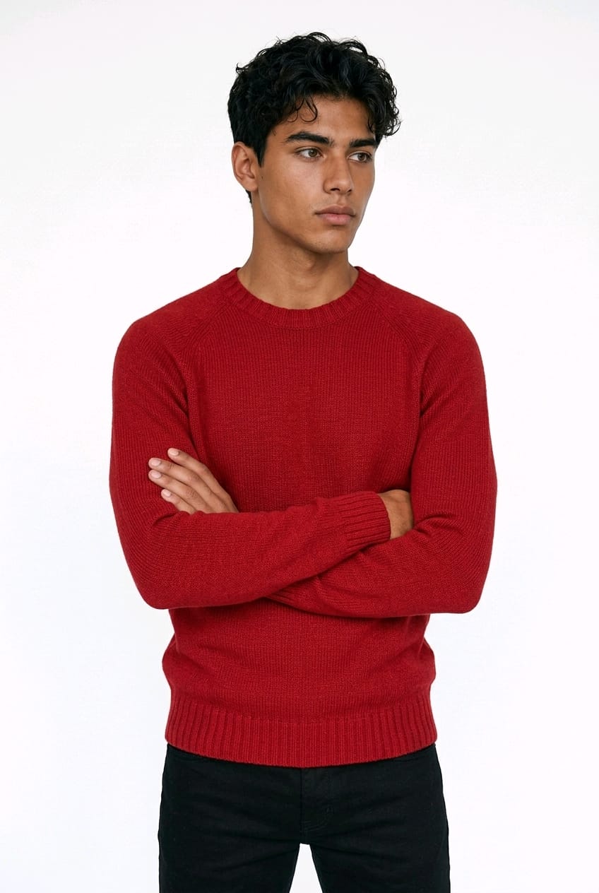 Girocollo in shetland FERRANTE 34102