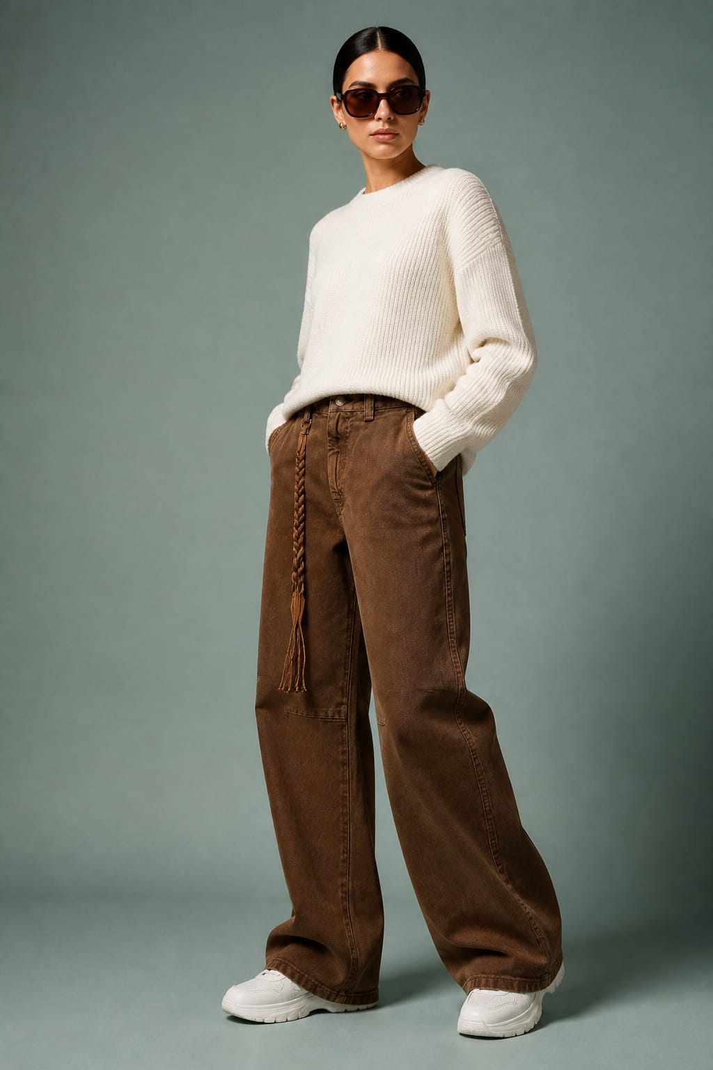 Pantalone in twill Valerie MASON'S MB264
