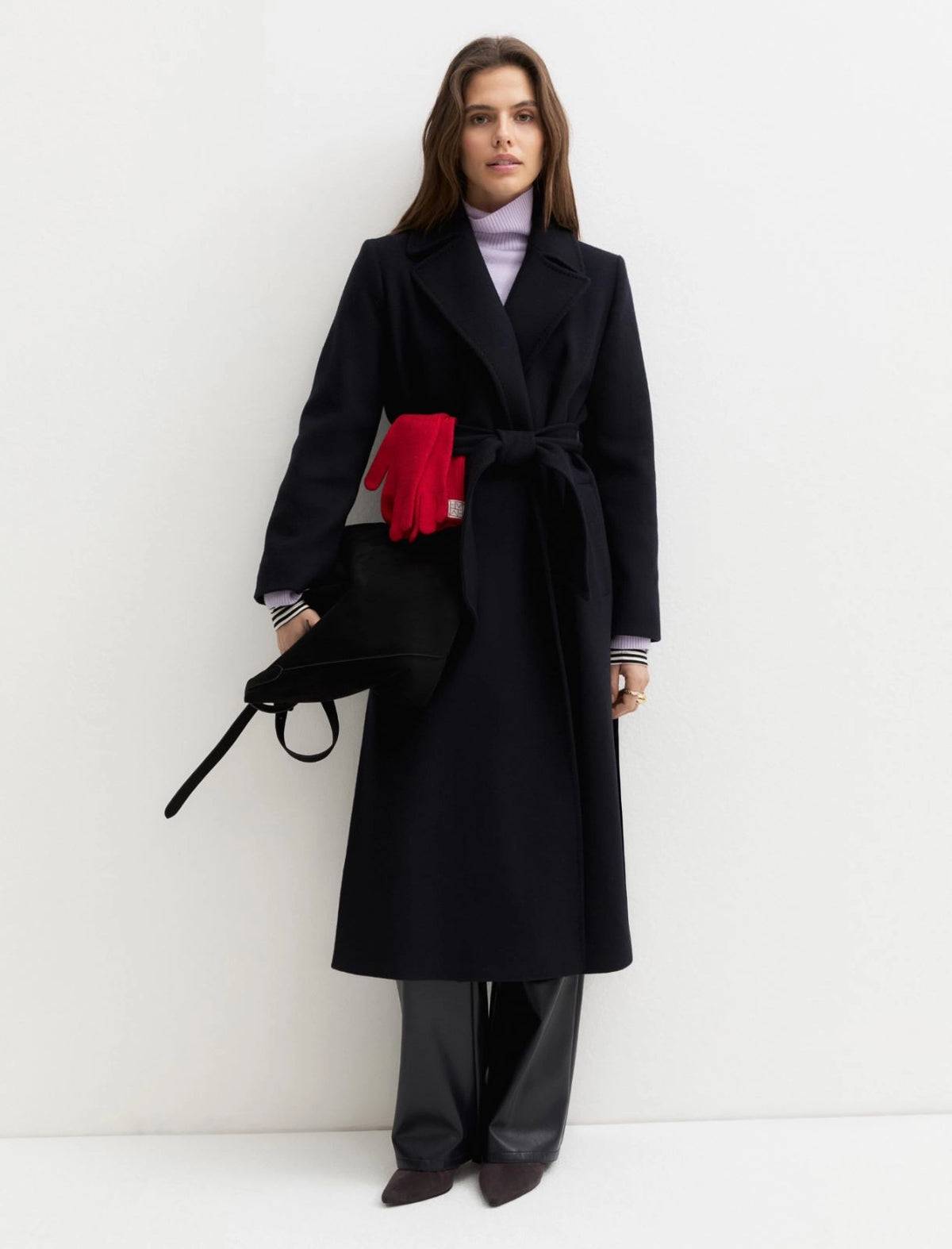 Cappotto in double con cintura EMME MARELLA EMMCOLIMBO