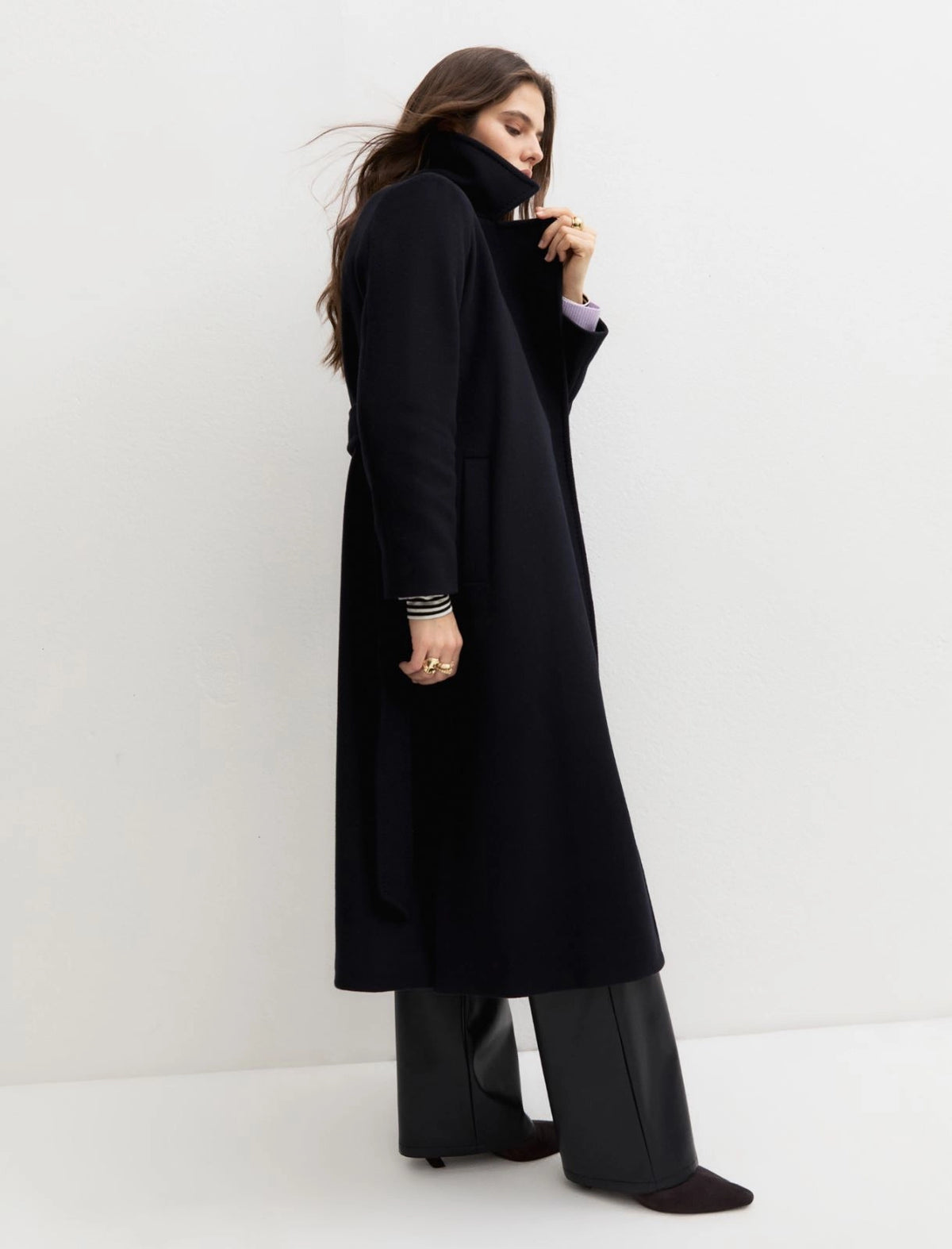 Cappotto in double con cintura EMME MARELLA EMMCOLIMBO