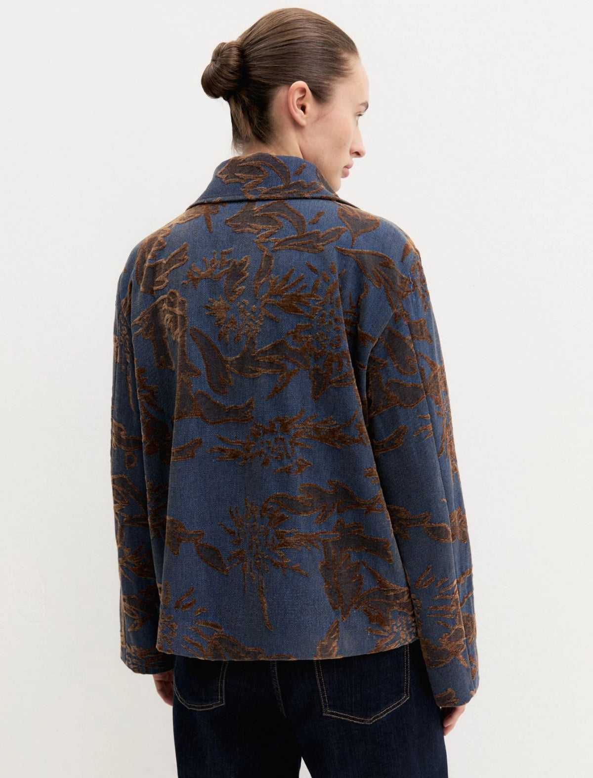 Giacca in denim jacquard EMME EMMGHIERA