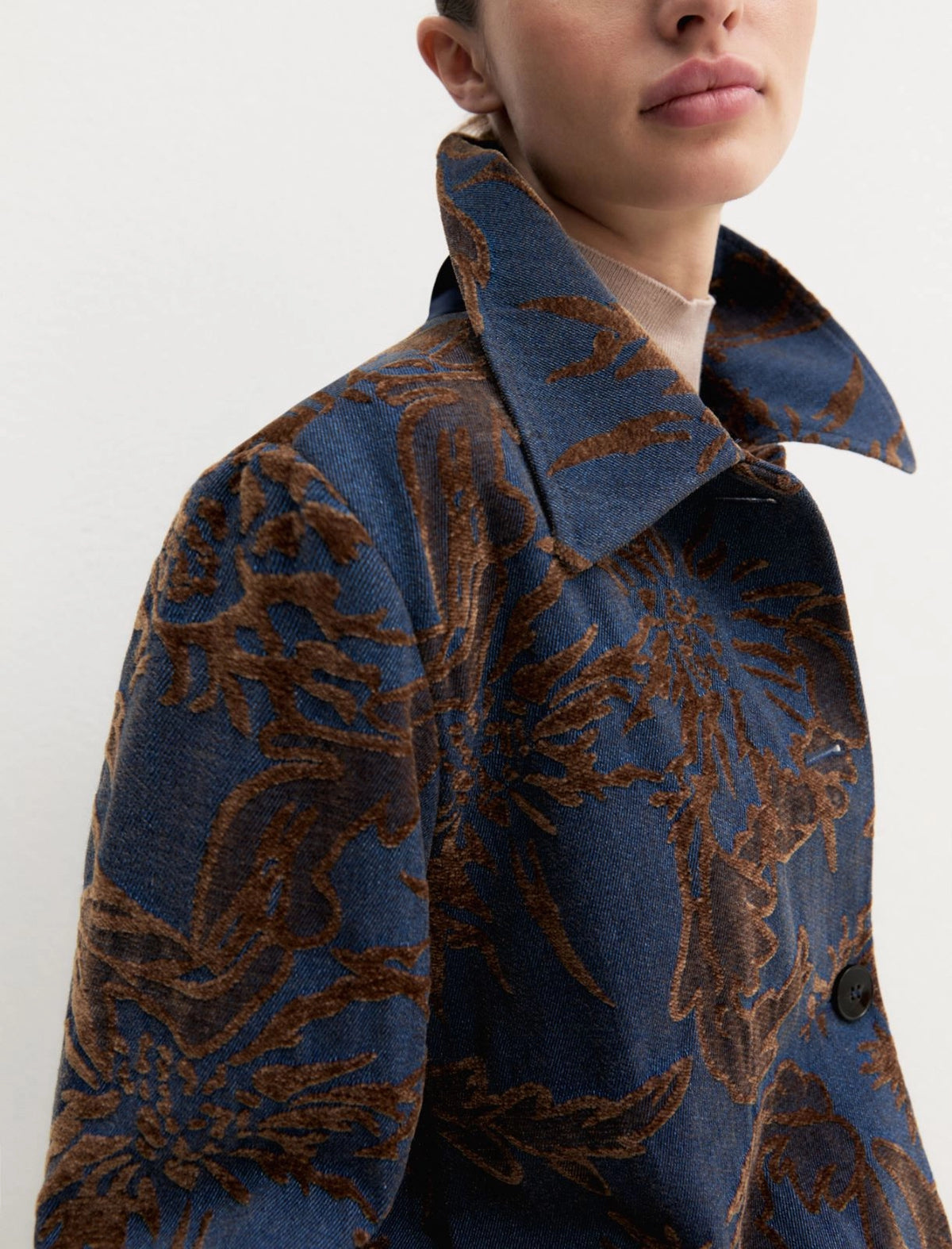 Giacca in denim jacquard EMME EMMGHIERA