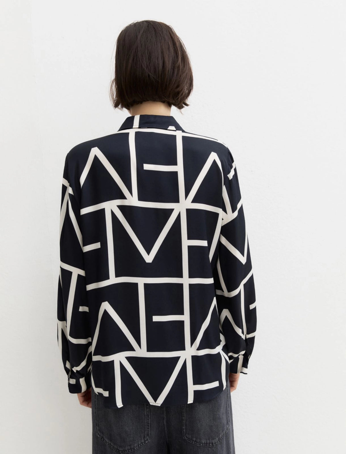 Camicia in twill di viscosa EMME EMMPAROLE