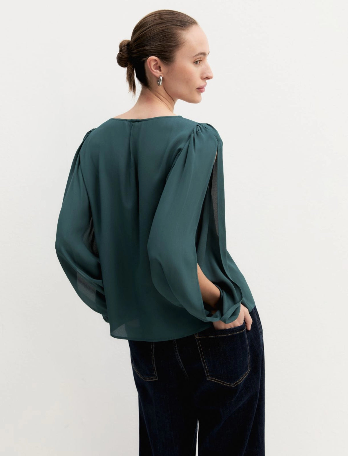 Blusa in crepe di viscosa EMME EMMCANAPA