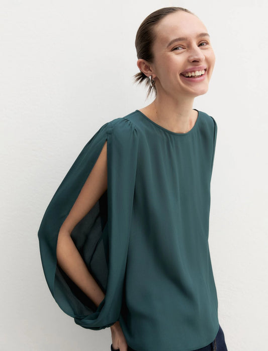 Blusa in crepe di viscosa EMME EMMCANAPA