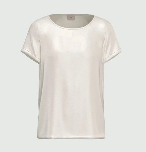 Blusa a maniche corte in raso EMME EMMPANTEON