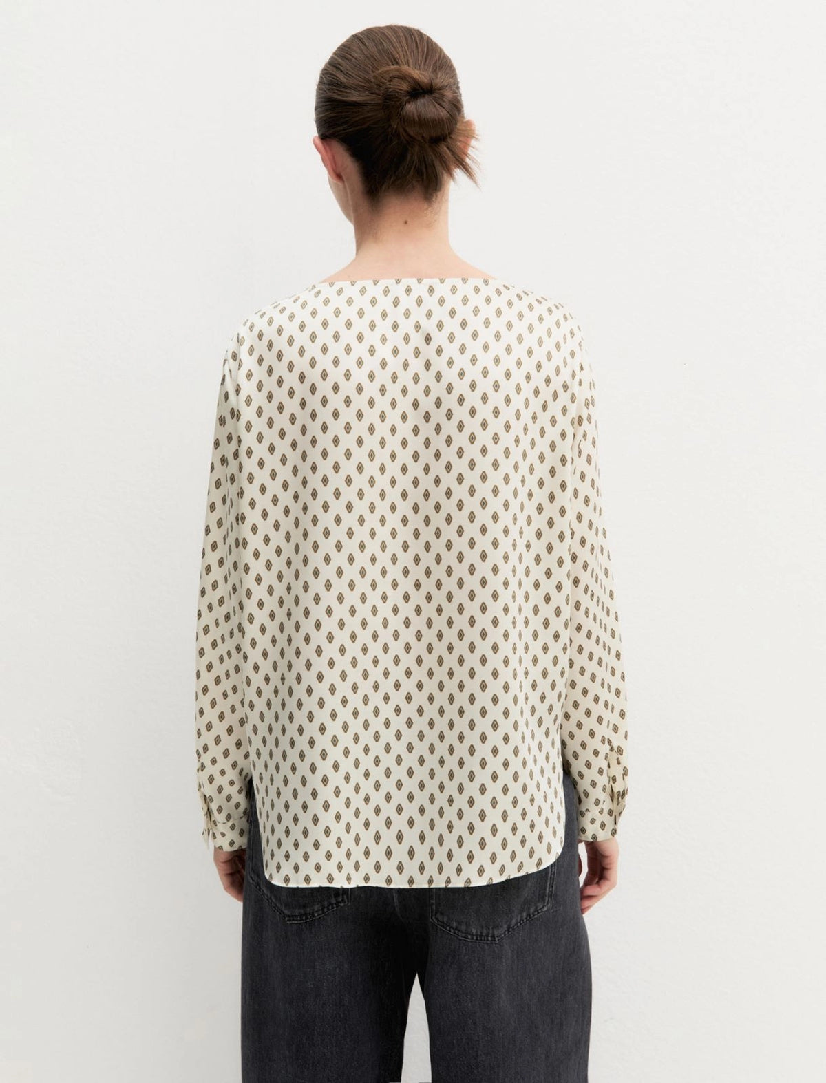 Blusa in twill stampato EMME EMMREGNO