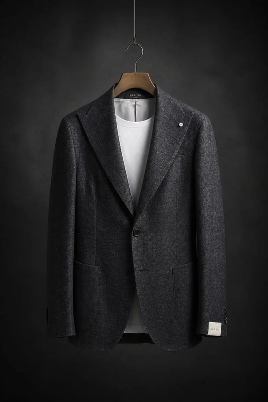 Abito blu melange LBM1911 64512