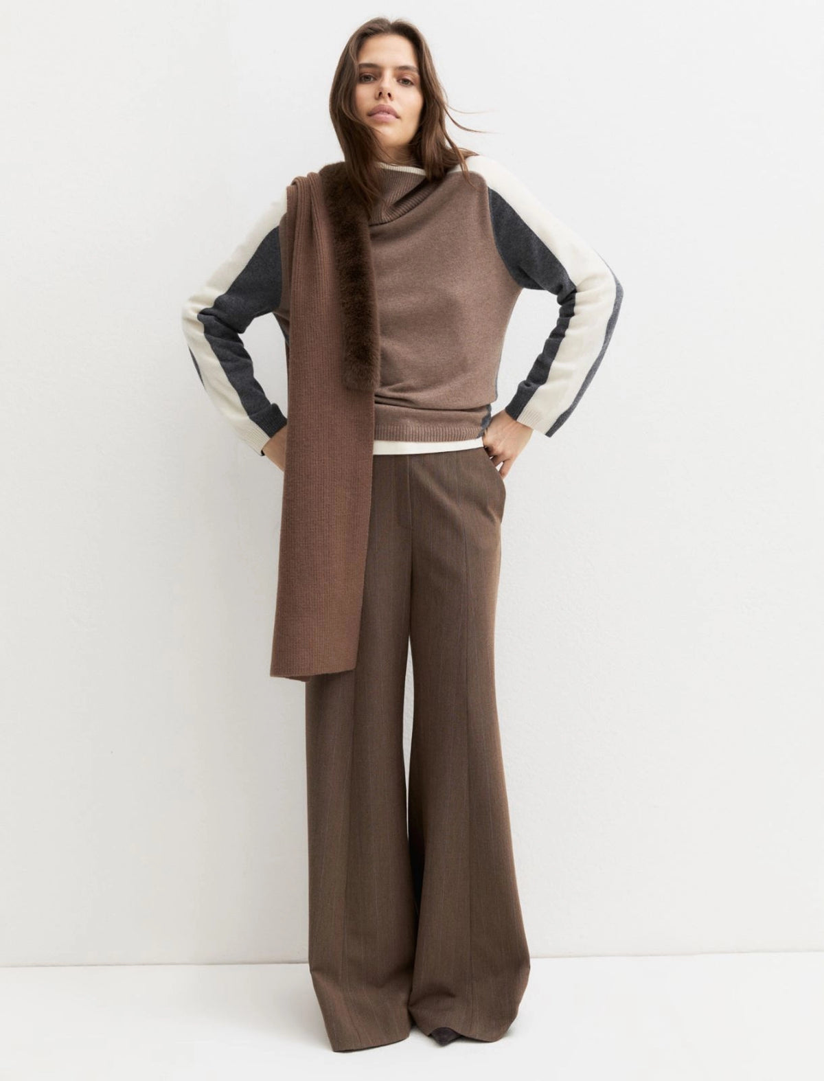 Maglia collo alto lana e cashmere EMME EMMBABA