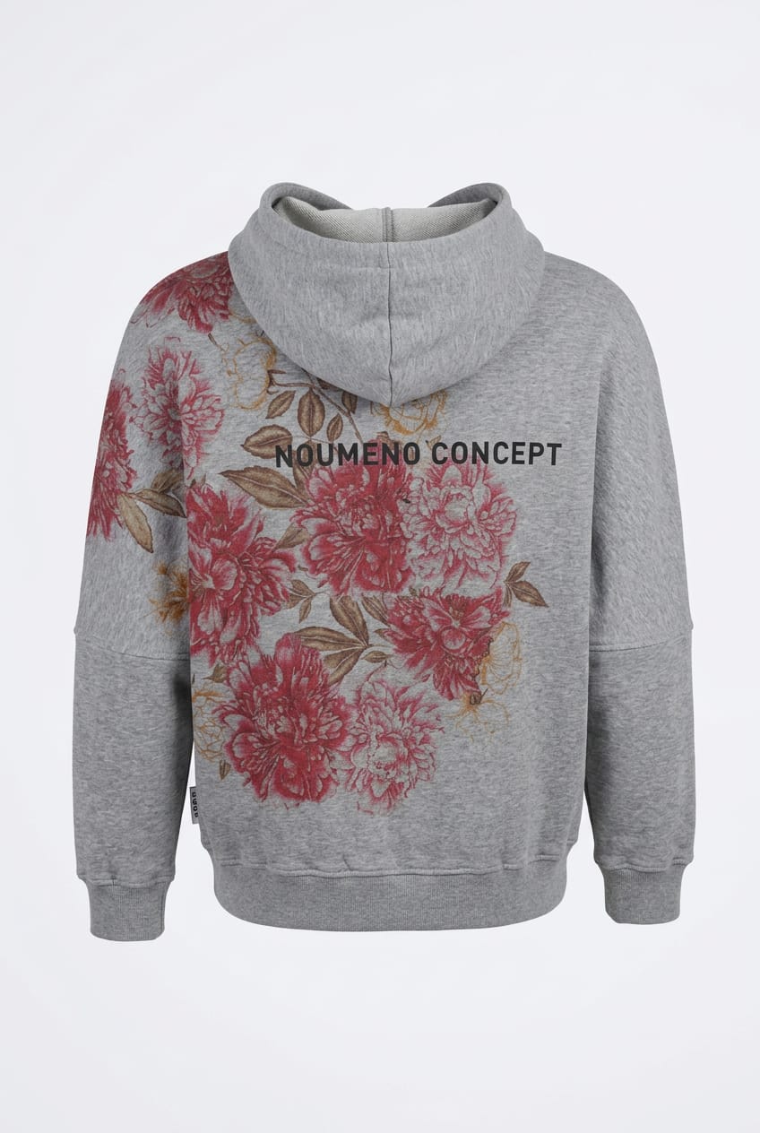 Felpa oversize con stampa NOUMENO CONCEPT F273