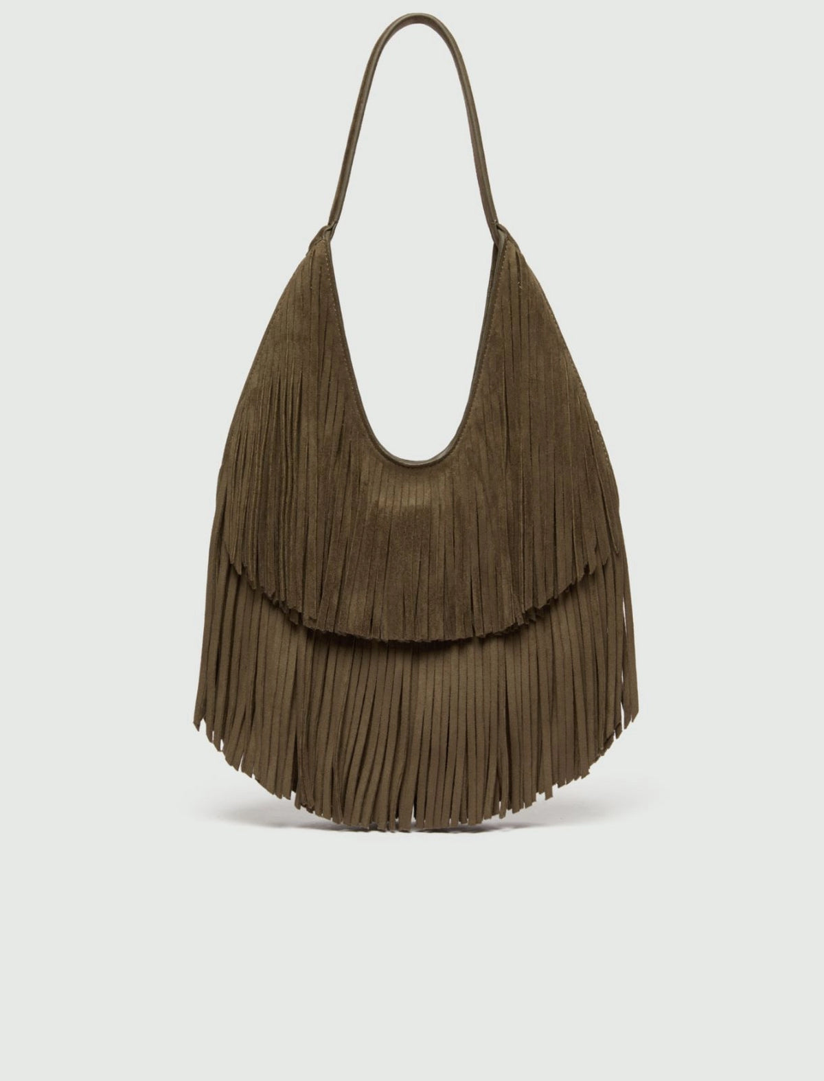 Borsa a spalla con frange EMME EMMGEODE