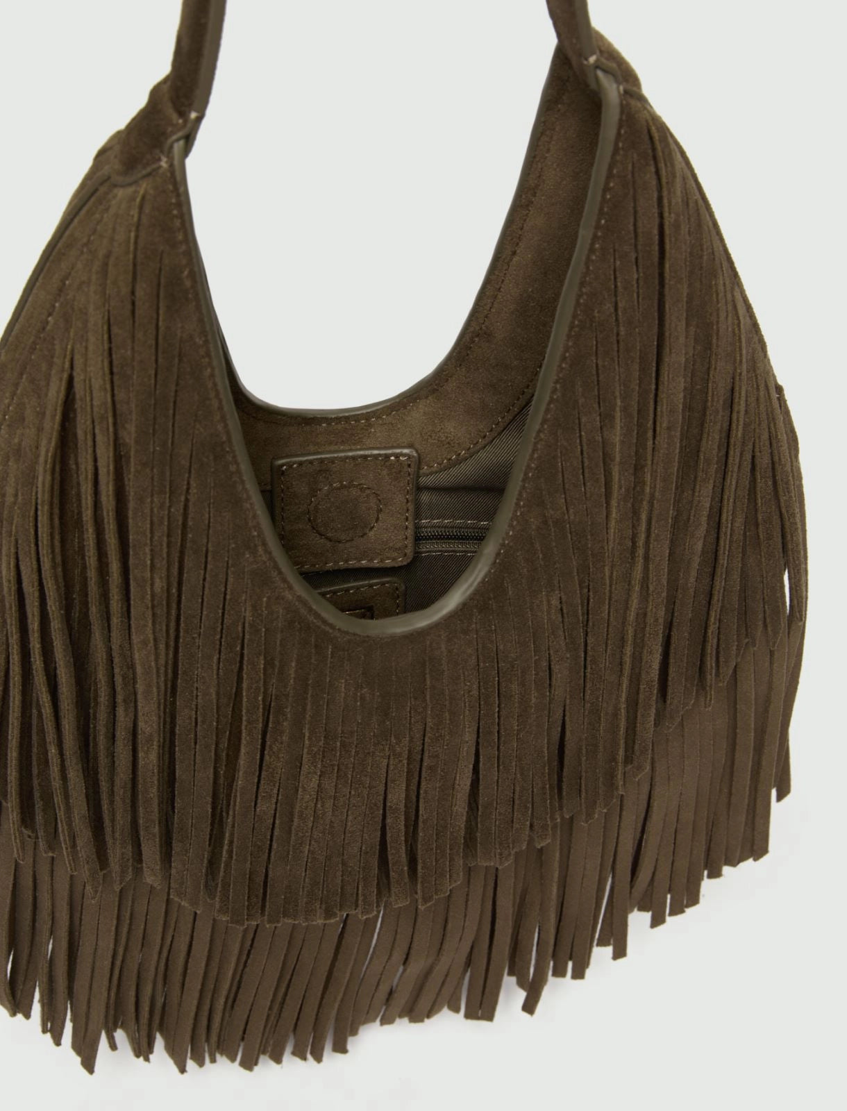 Borsa a spalla con frange EMME EMMGEODE