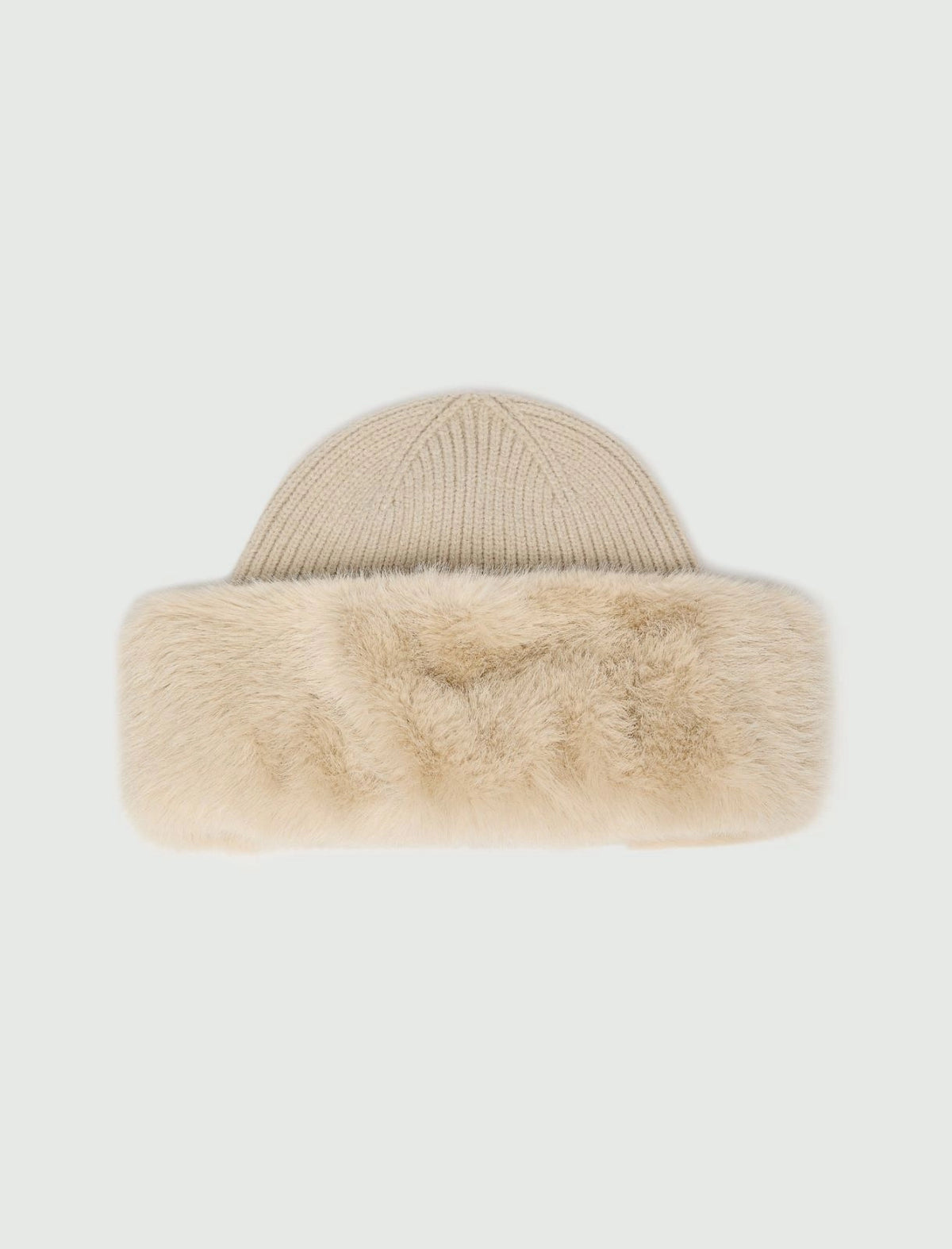 Berretto con bordo furry EMME EMMOLIVETO