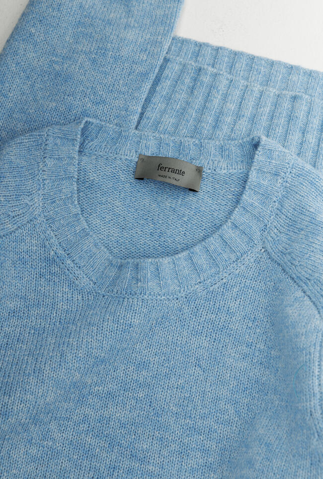 Girocollo in shetland FERRANTE 34102