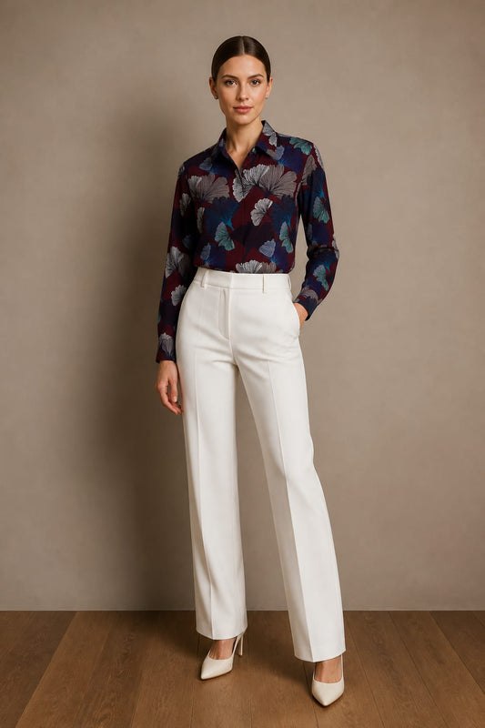 Camicia a fantasia MAESTA B001C