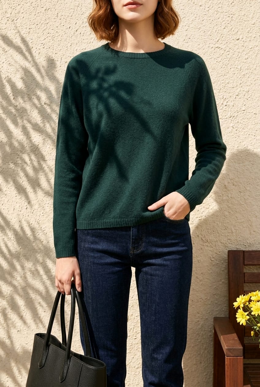 Girocollo in lana e cashmere MIABASIC PA455