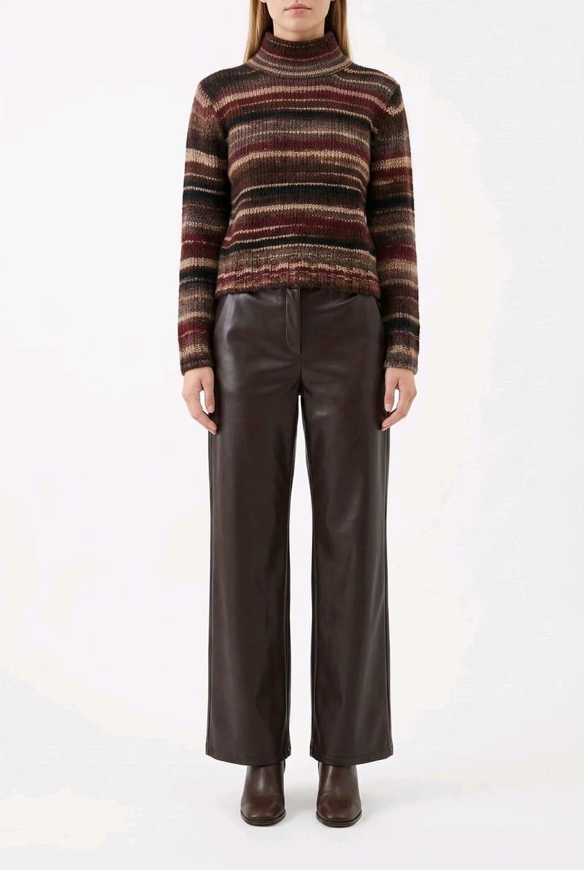 Pantalone in jersey spalmato EMME MARELLA EMMARGENTO