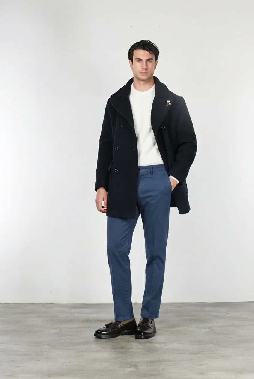 Pantalone in bull strecht carrot fit MASON'S MBE181