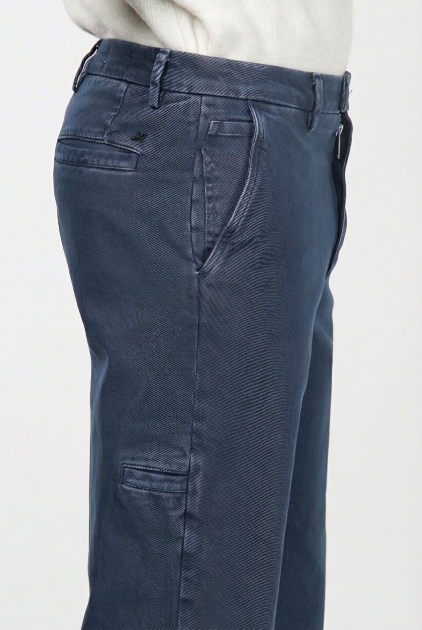 Pantalone in bull strecht carrot fit MASON'S MBE181