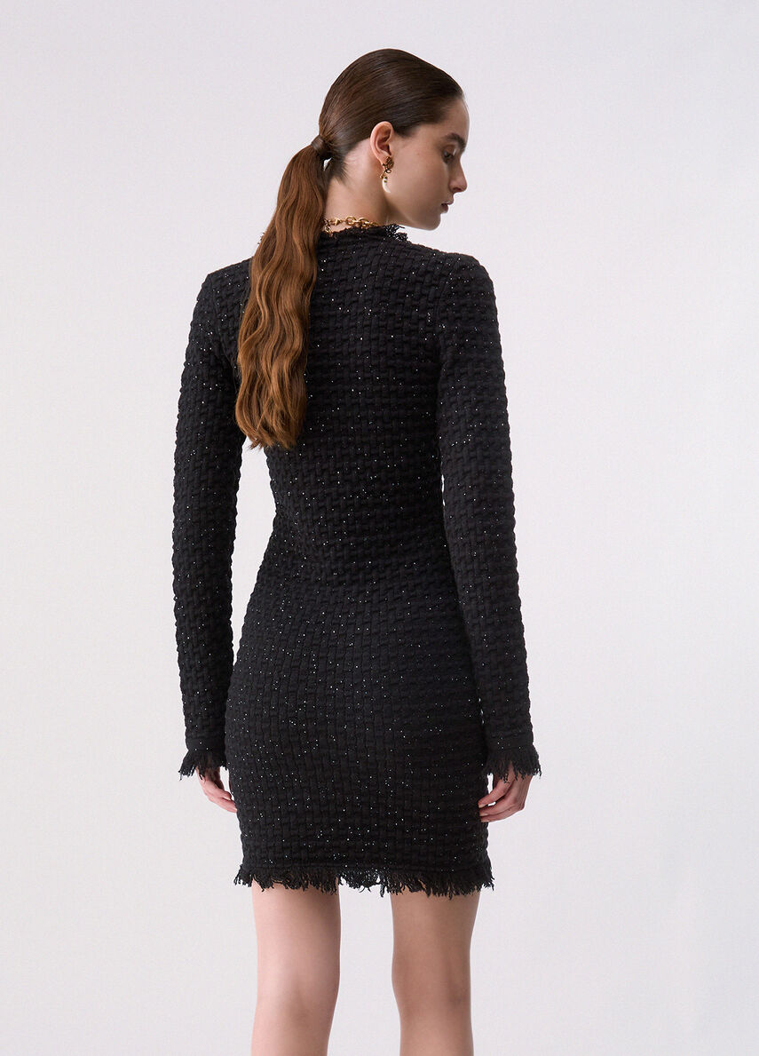 Abito corto in maglia LIUJO CF6157