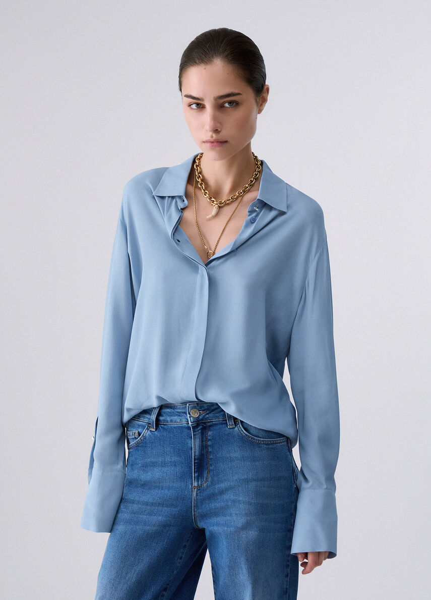 Camicia in viscosa LIU JO CF6207